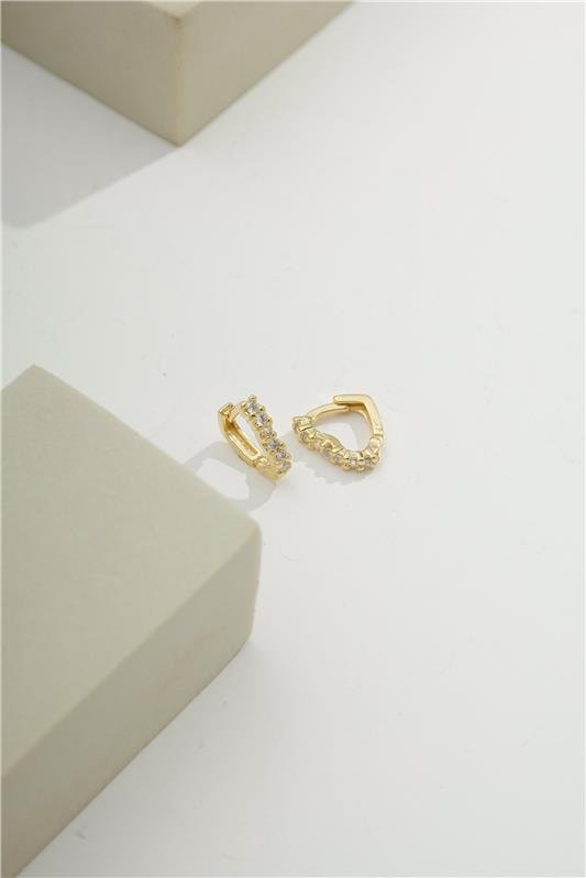 ARGOLA ARTICULADA CORAÇÃO COM ZIRCONIA 1,0 CM - 002-03050