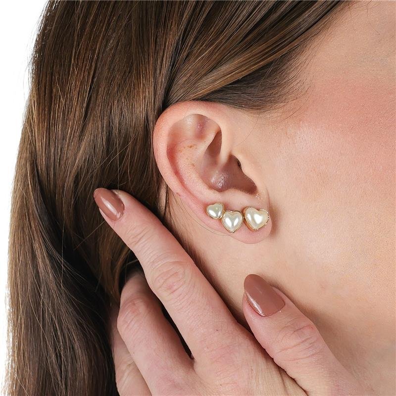 TRIO DE CORAÇÕES DE PEROLA - 002-03060