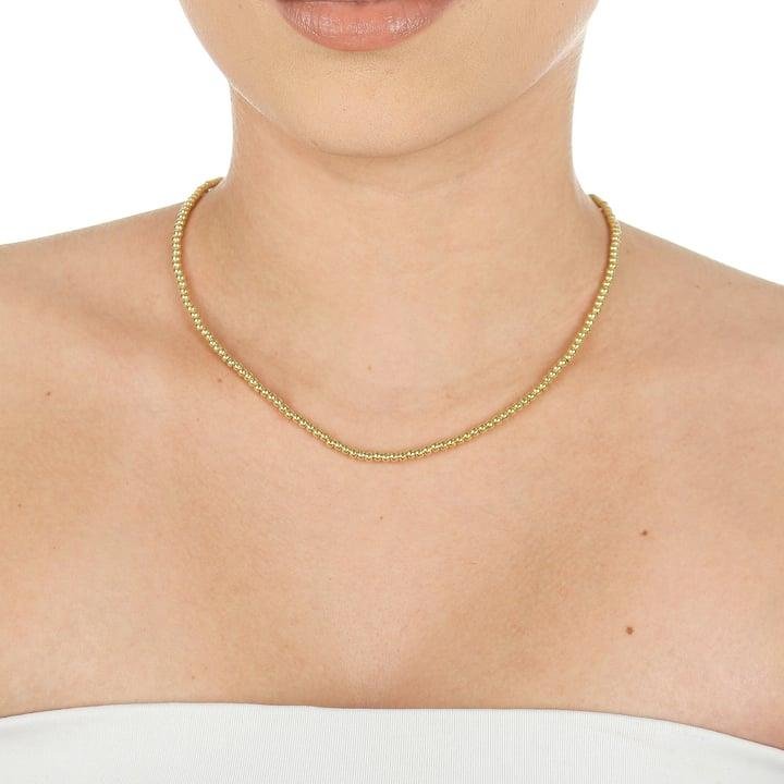 COLAR DE BOLINHAS DE 3MM