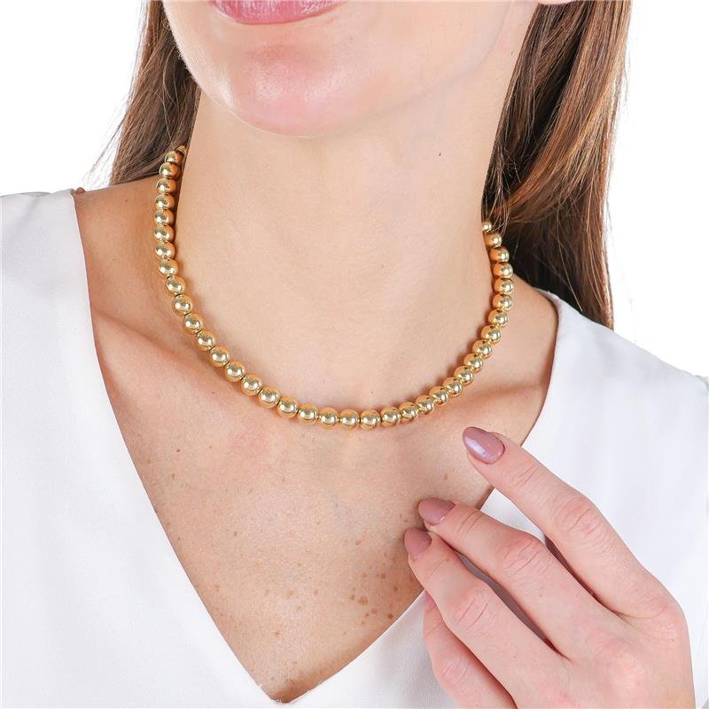 CORRENTE DE BOLINHAS DE 8MM - CLB-00155