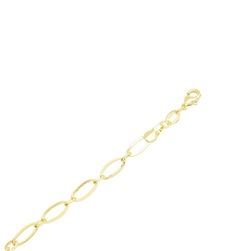 CORRENTE ELOS OVAIS 1X1 4,6MM DE LARGURA X 0,6MM DE ESPESSURA