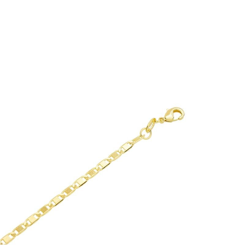 CORRENTE PIASTRINE 2,5MM DE LARGURA X 0,6MM DE ESPESSURA