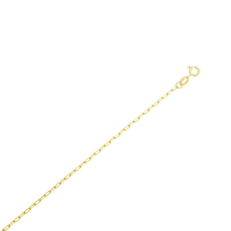 CORRENTE CARTIER CURTA 2,3MM DE LARGURA X 0,7MM DE ESPESSURA