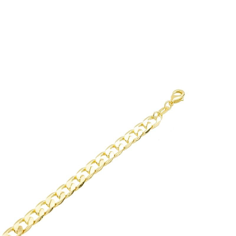 CORRENTE GROUMET LONGA DIAMANTADA 5,7MM DE LARGURA X 1,2MM DE ESPESSURA