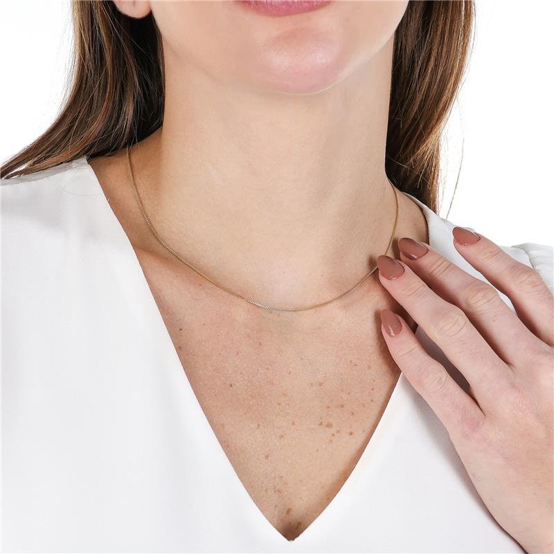 CORRENTE VENEZIANA 0,8MM DE LARGURA X 0,8MM DE ESPESSURA - 003-00529