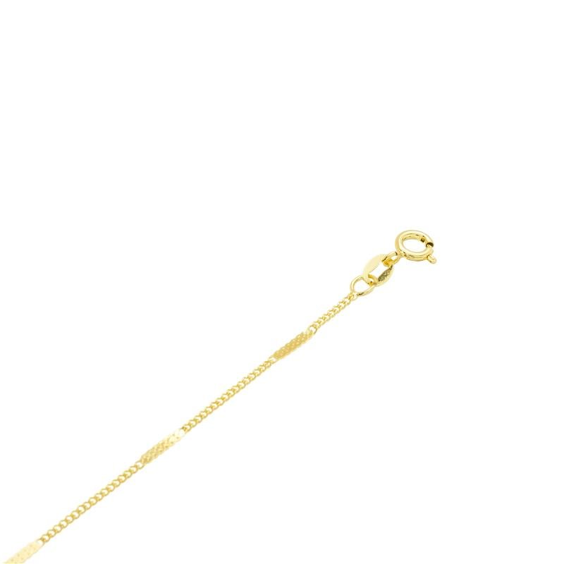 CORRENTE GROUMET C/ AMASSADINHO 1,3MM DE LARGURA X 0,7MM DE ESPESSURA