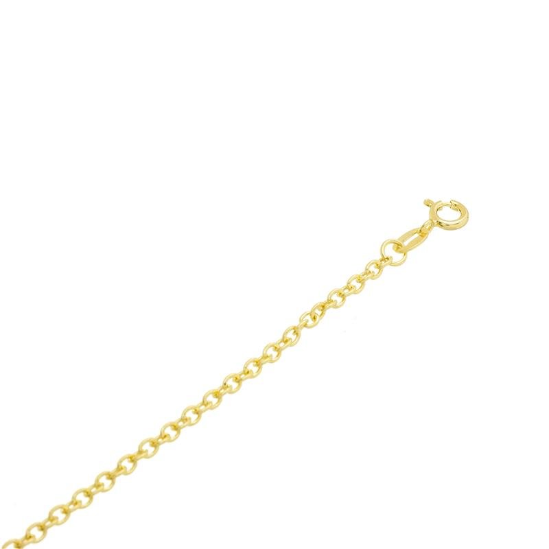 CORRENTE ELO REDONDO 2,5MM DE LARGURA X 0,6MM DE ESPESSURA