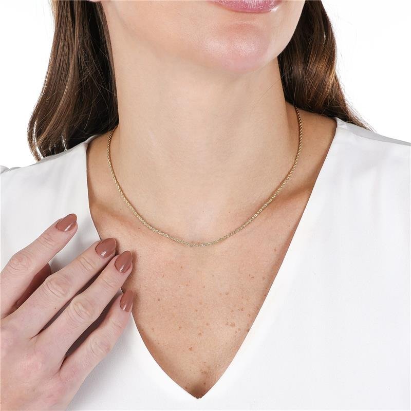 CORRENTE CORDÃO BAIANO 1,8MM DE LARGURA X 1,8MM DE ESPESSURA