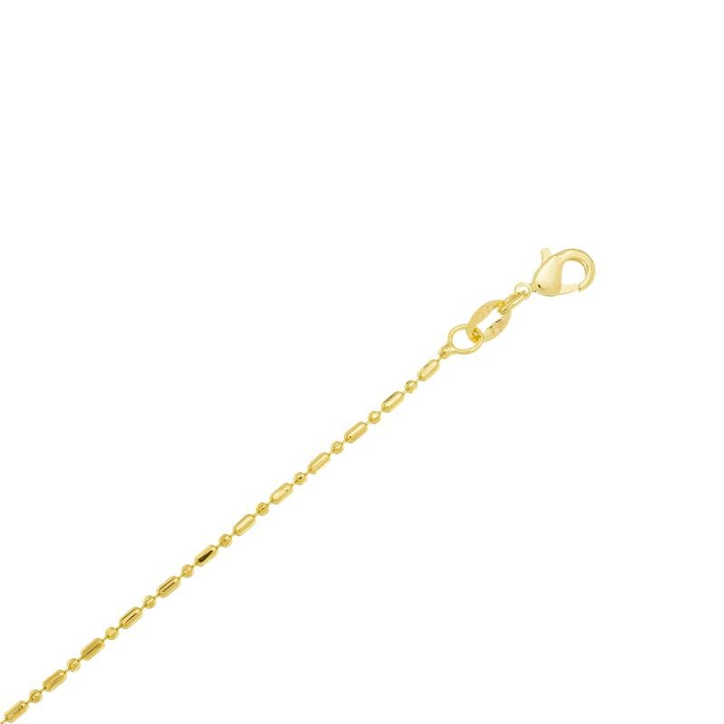 CORRENTE ARREDONDADA TUBO BOLINHA 1,5MM DE LARGURA X 1,5MM DE ESPESSURA