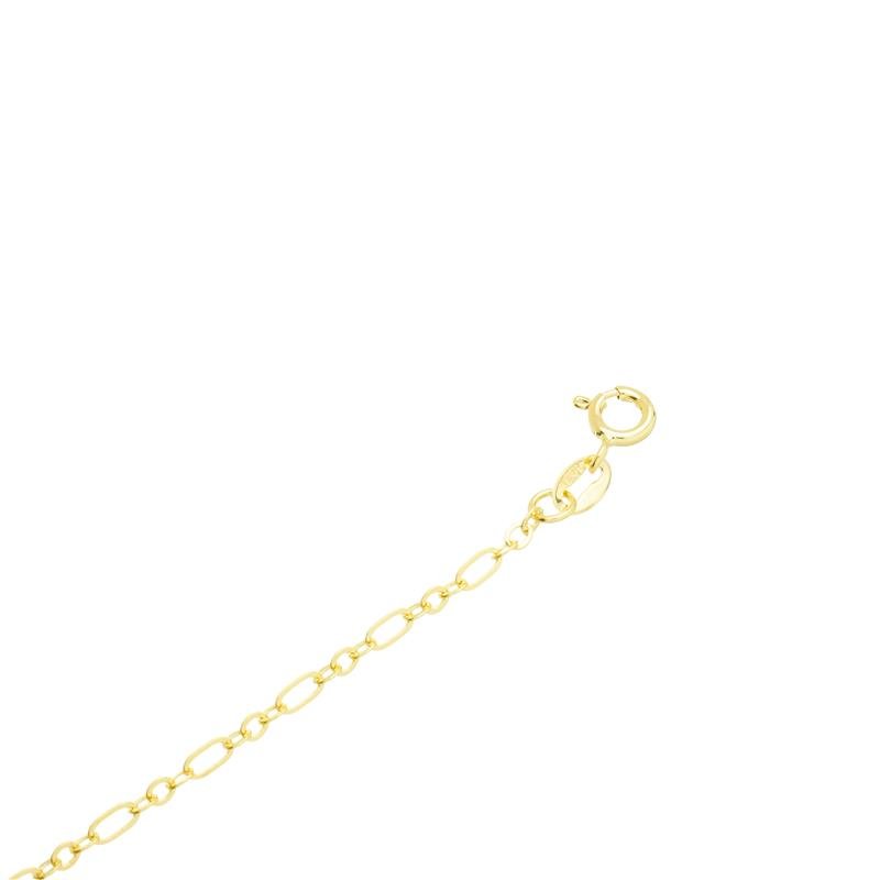 CORRENTE OVAL ALONGADO C/ ELOS MENORES 2,6MM DE LARGURA X 0,4MM DE ESPESSURA