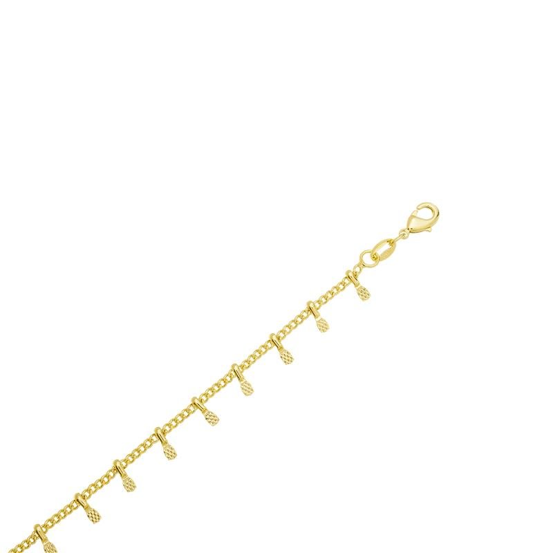 CORRENTE PALITO PENDURADO 6,4MM DE LARGURA X 0,8MM DE ESPESSURA