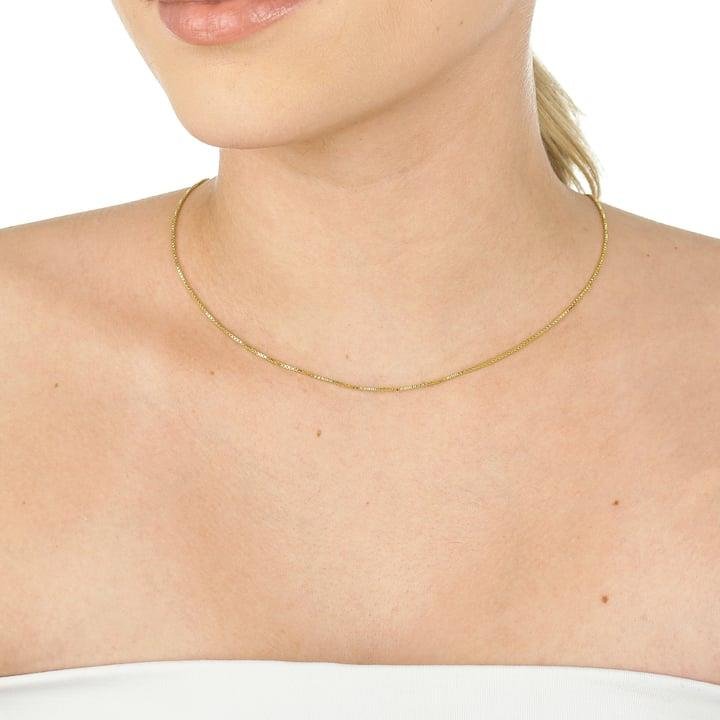 CORRENTE VENEZIANA 1,2MM DE LARGURA X 1,2MM DE ESPESSURA