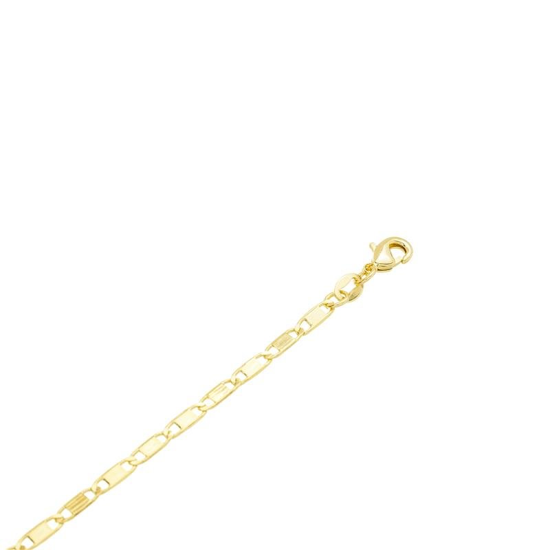 CORRENTE PIASTRINE 2,7MM DE LARGURA X 0,7MM DE ESPESSURA