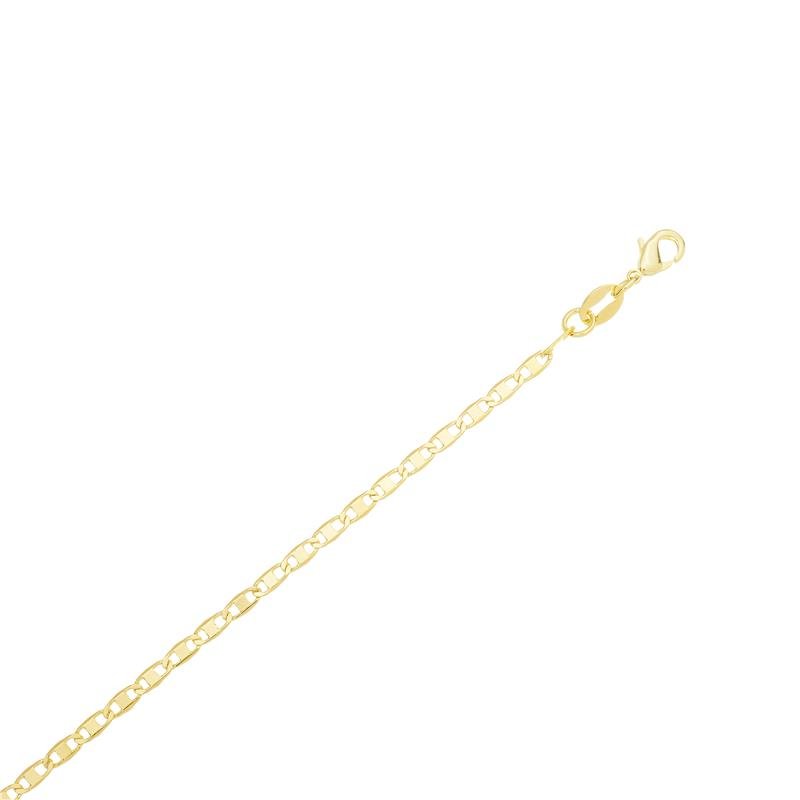 CORRENTE PIASTRINE 2,4MM DE LARGURA X 0,4MM DE ESPESSURA