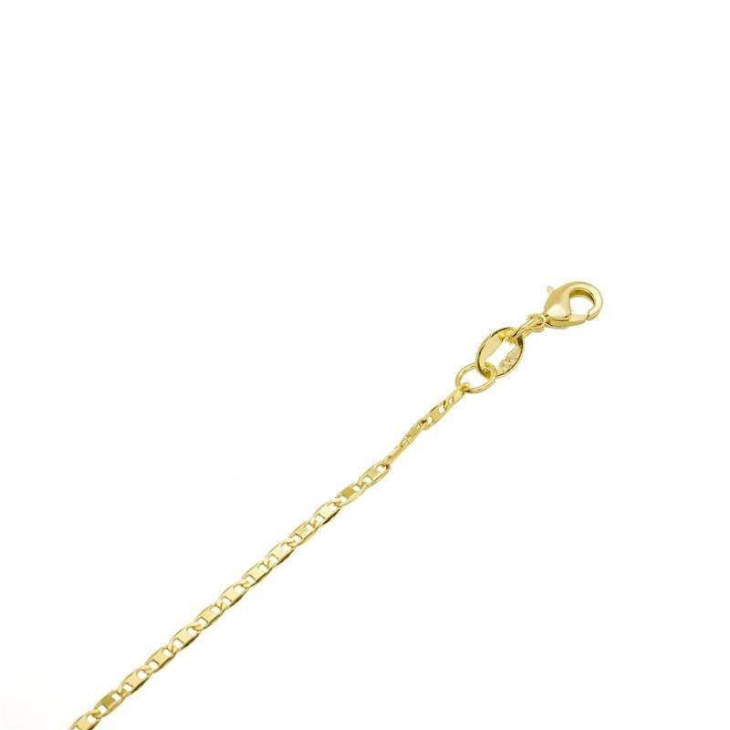 CORRENTE PIASTRINE 1,7MM DE LARGURA X 0,4MM DE ESPESSURA