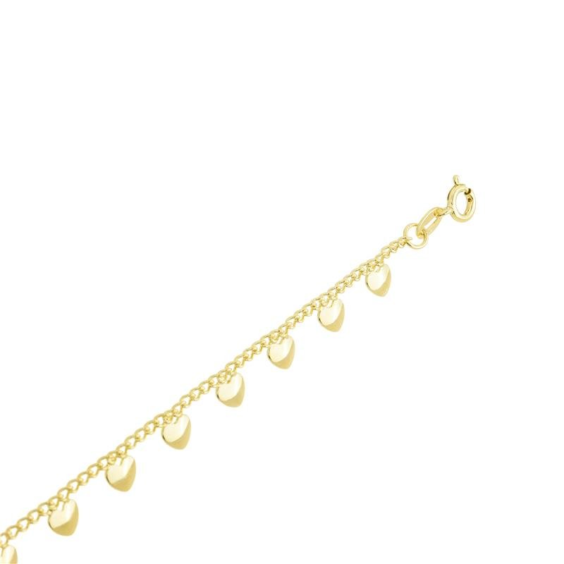 CORRENTE CORRENTE COM CORAÇÃO 6,3MM DE LARGURA X 1MM DE ESPESSURA