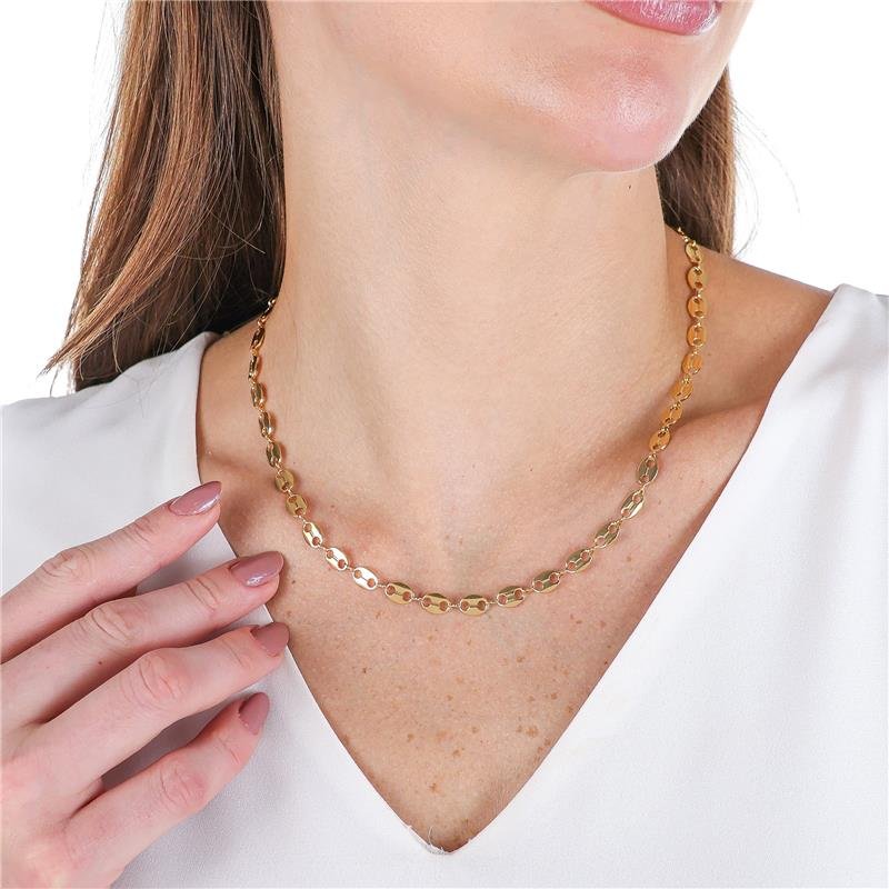 CORRENTE VENTURINA MAIOR 6,2MM DE LARGURA X 6,2MM DE ESPESSURA