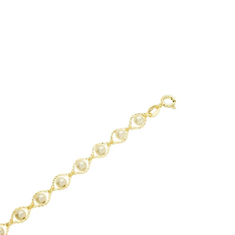 CORRENTE PÉROLA COM BORDA 5,9MM DE LARGURA X 4MM DE ESPESSURA