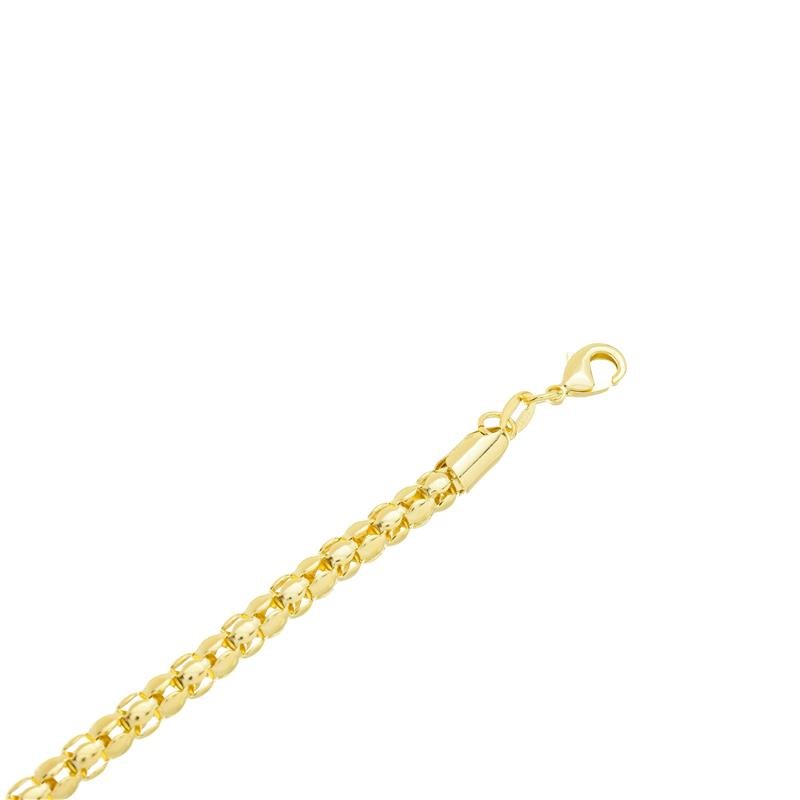 CORRENTE TUBOLAR DE ESCAMAS 5MM DE LARGURA X 5MM DE ESPESSURA