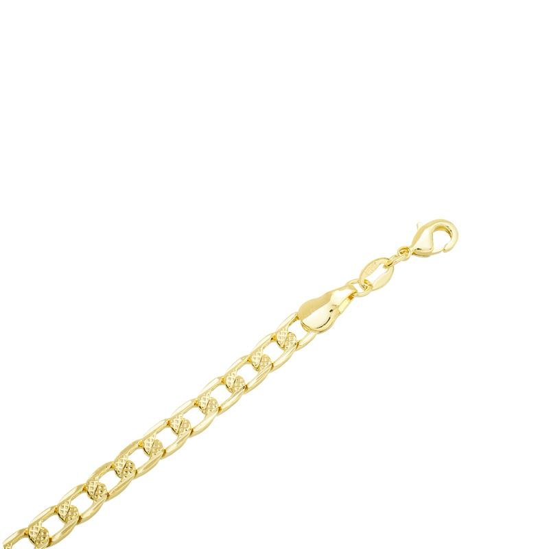 CORRENTE GROUMET LONGA DIAMANTADA 4,8MM DE LARGURA X 1MM DE ESPESSURA