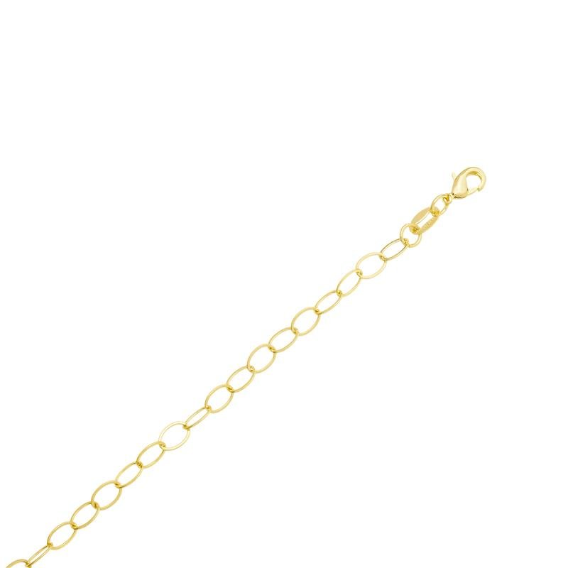 CORRENTE ELO OVAL 4MM DE LARGURA X 0,4MM DE ESPESSURA