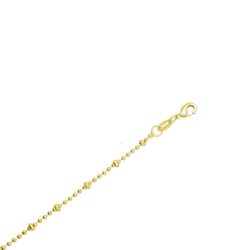 CORRENTE BOLINHA LISA C/ BOLINHAS MENORES 0MM DE LARGURA X 0MM DE ESPESSURA