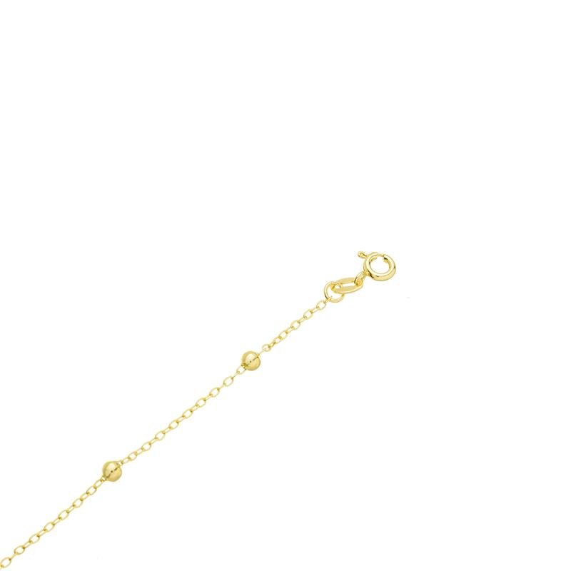 CORRENTE CADEADO C/ BOLINHAS 4MM DE LARGURA X 4MM DE ESPESSURA