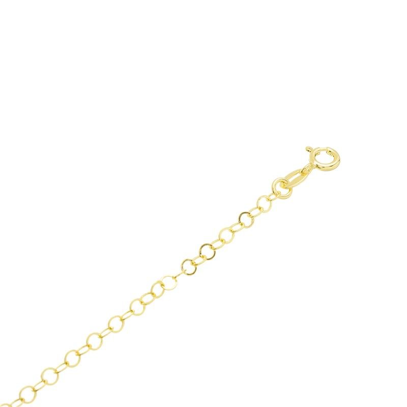 CORRENTE ELO REDONDO 3,1MM DE LARGURA X 0,3MM DE ESPESSURA