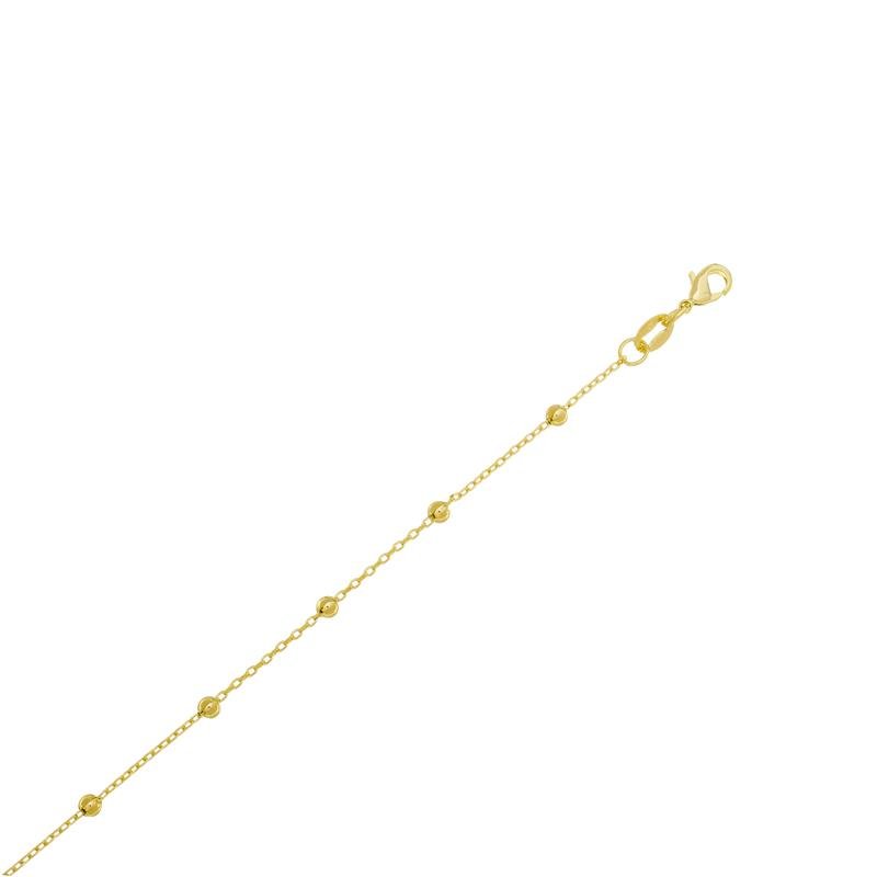 CORRENTE CADEADO C/ BOLINHAS 2,9MM DE LARGURA X 2,9MM DE ESPESSURA