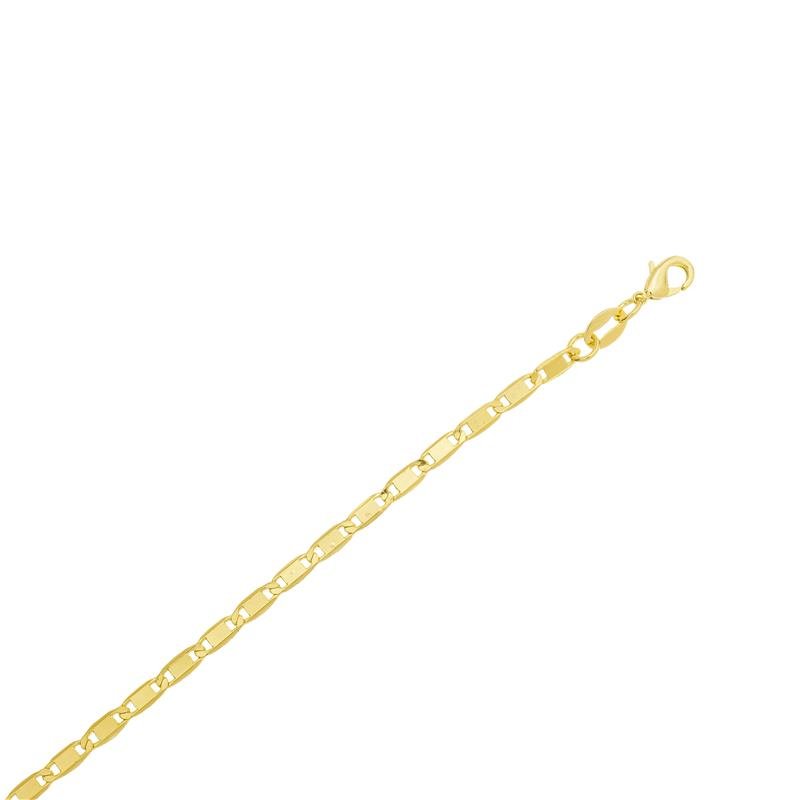 CORRENTE PIASTRINE 2,5MM DE LARGURA X 0,4MM DE ESPESSURA