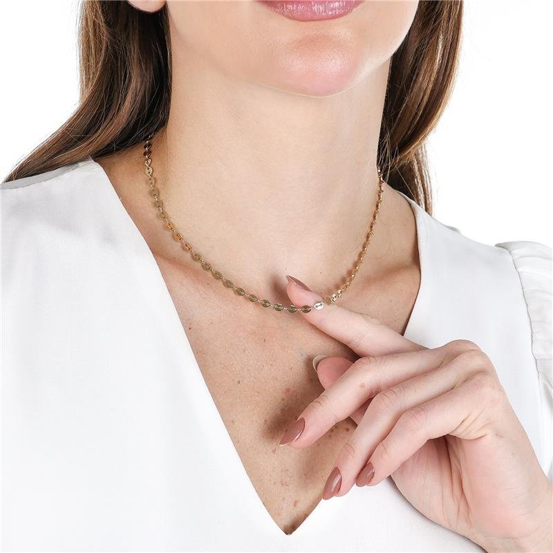 CORRENTE GUCCI 4MM DE LARGURA X 0,5MM DE ESPESSURA