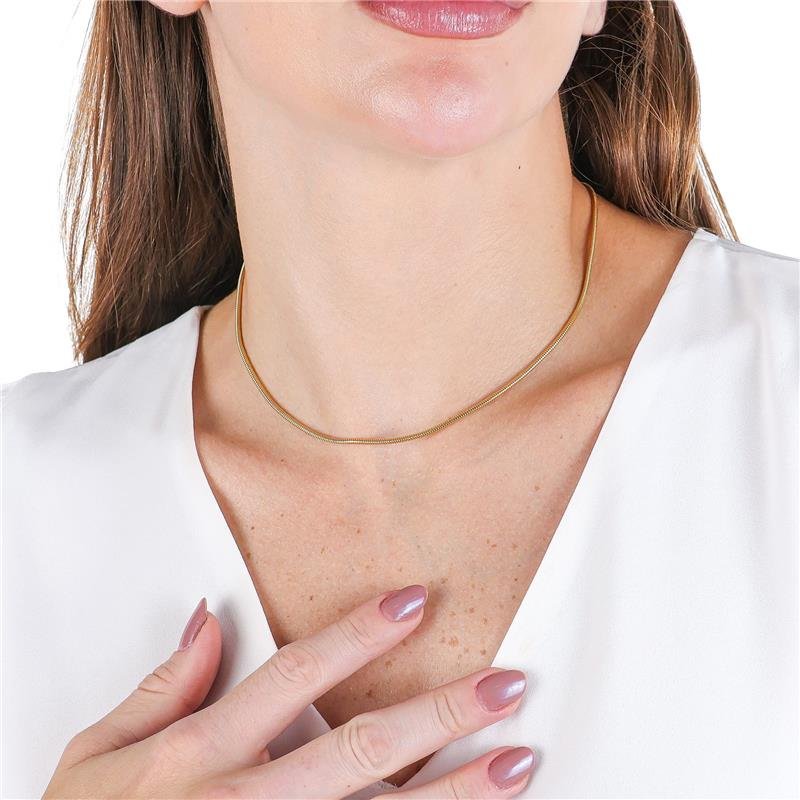 CORRENTE RABO DE RATO 2MM DE LARGURA X 2MM DE ESPESSURA