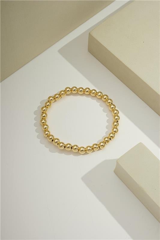 PULSEIRA SILICONE/BOLAS 6 MM