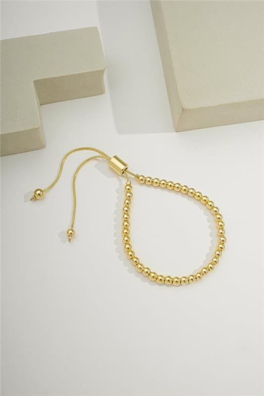 PULSEIRA DE BOLINHAS DE 4MM AJUSTÁVEL