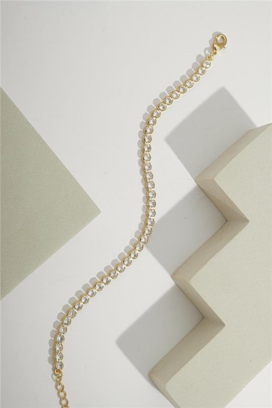 PULSEIRA ZIRCONIA REDONDA 3 MM COM 18 CM