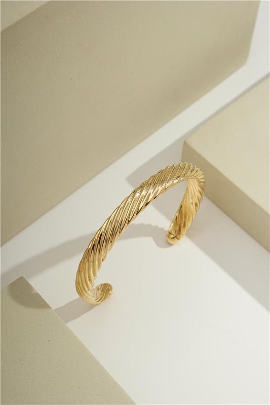 BRACELETE DE TUBO TORCIDO 8MM