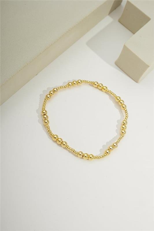 PULSEIRA DE MIX DE BOLINHAS 2 MM E 4 MM AJUSTÁVEL