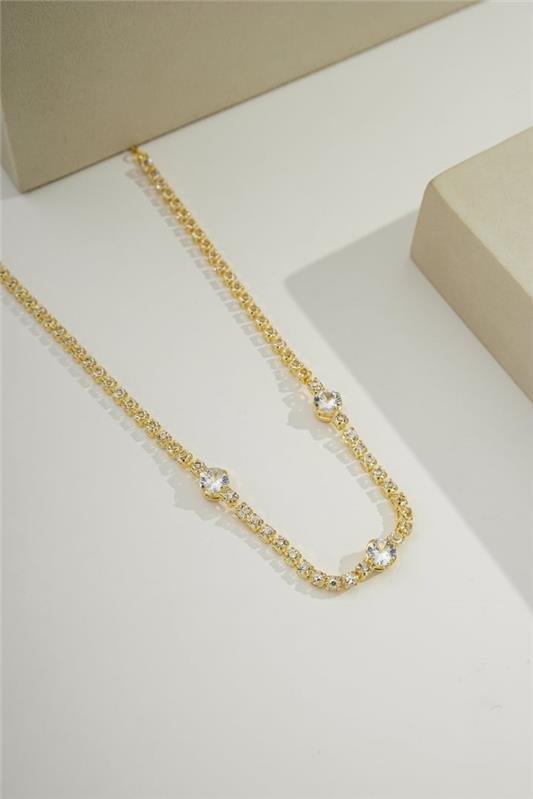 COLAR DE RIVIERA COM ZIRCÔNIAS