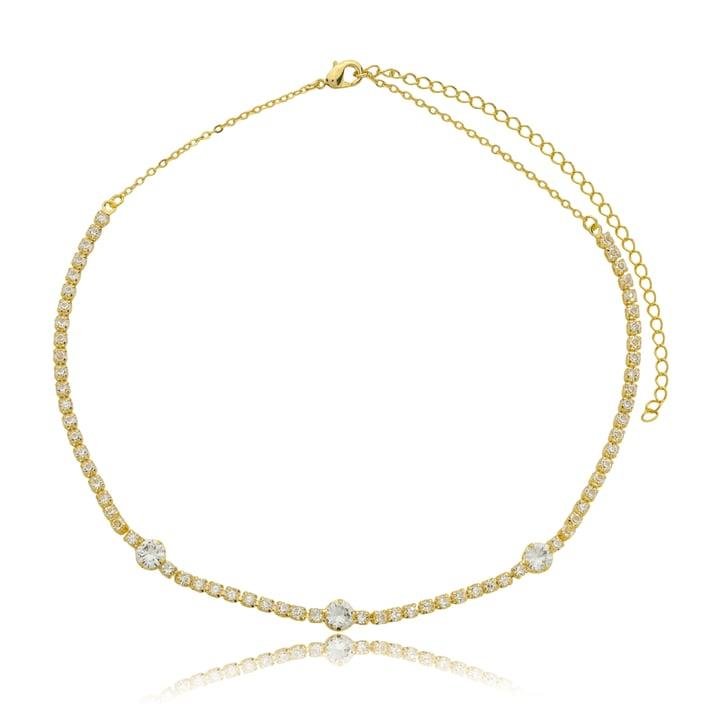 COLAR DE RIVIERA COM ZIRCÔNIAS