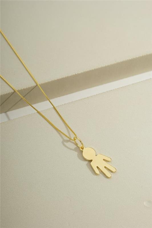 COLAR COM PINGENTE DE MENINO