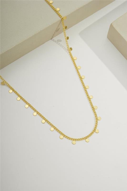 COLAR DE MEDALHINHAS DELICADAS