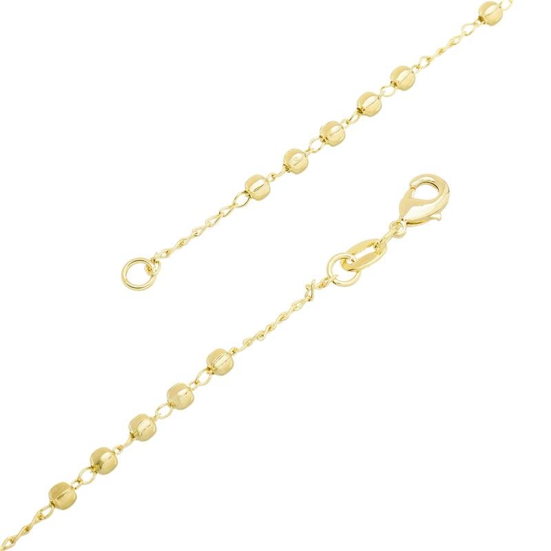 TERÇO DE 45 CM COM BOLINHA 3MM - 005-00193