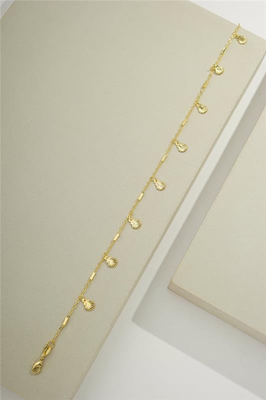 PULSEIRA COM BÚZIOS COM 18 CM - 005-00585