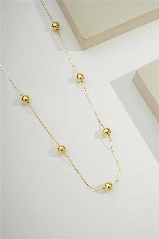 COLAR DE 80 CM BOLINHAS DE 1 CM - CLB-00605