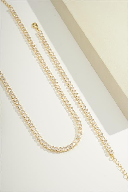 COLAR RIVIERA 36 CM COM CARRE 3X3 - 005-01007