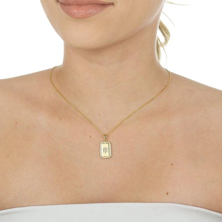 PINGENTE 1,8CM SOLZINHO E BORDAS CRAVEJADOS COM MICROZIRCÔNIAS