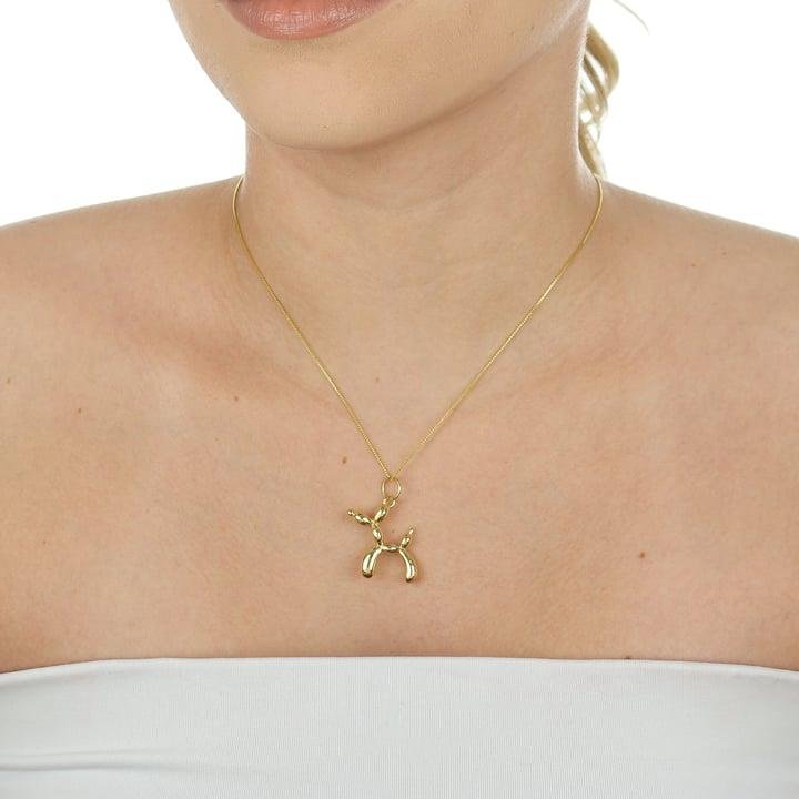 PINGENTE 3CM CACHORRINHO DE BEXIGA