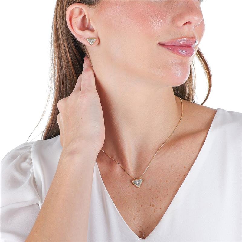 CONJUNTO DELICADO TRIÂNGULAR COM MICROZIRCÔNIAS