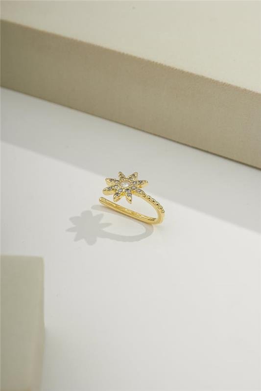 FAKE PIERCING FLOR CRAVEJADO - BRB-00101