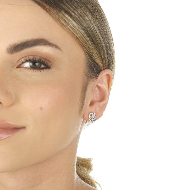 BRINCO FOLHA COSTELA DE ADÃO A LASER EM PRATA 925 - 023-00026